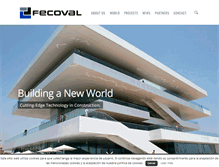 Tablet Screenshot of fecoval.es