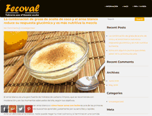 Tablet Screenshot of fecoval.mx